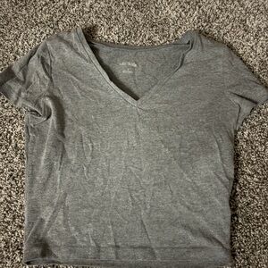 Wild Fable Charcoal V-Neck Tee